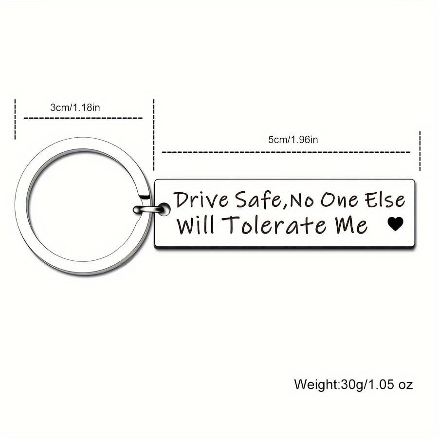 Asmeniniai raktų pakabukai – drive safe - Pilt 3
