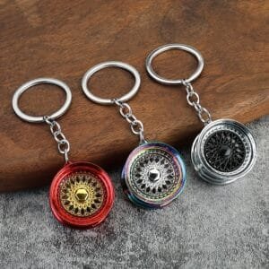 Aluminium car wheel pendant