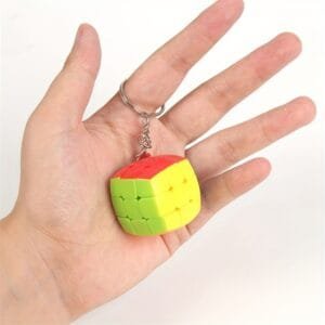 Rubik's Cube keyring